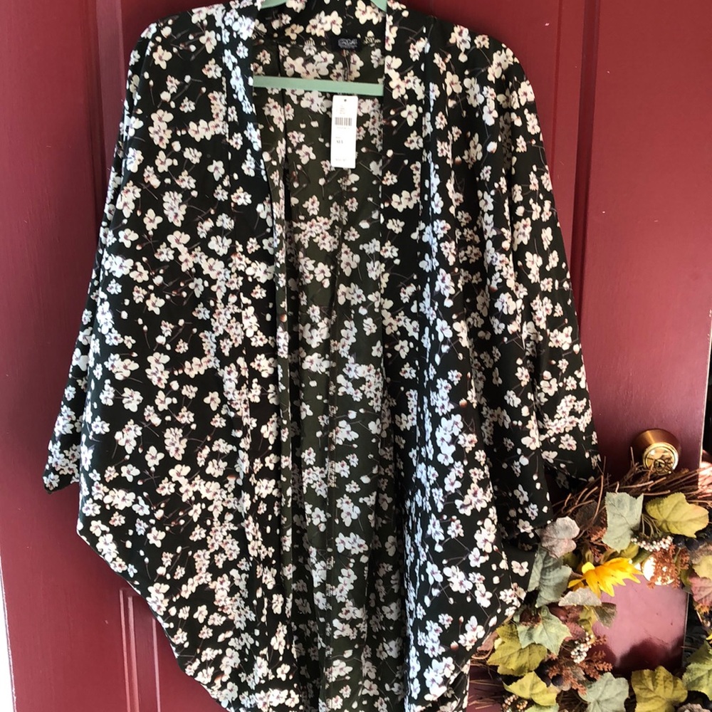Roffe Flowy kimono from Anthropologie